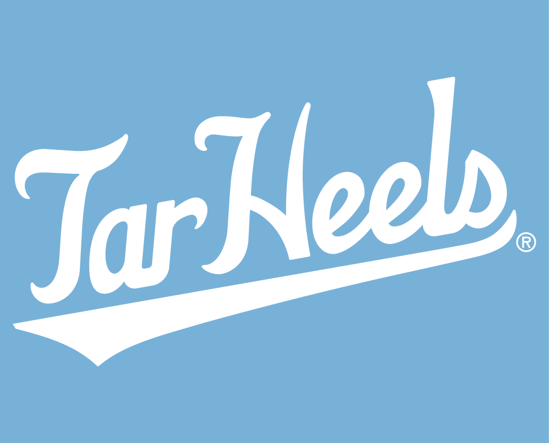 North Carolina Tar Heels 2015-Pres Wordmark Logo v10 iron on transfers for T-shirts